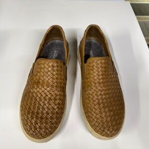Olukai Slip on Leather Loafers